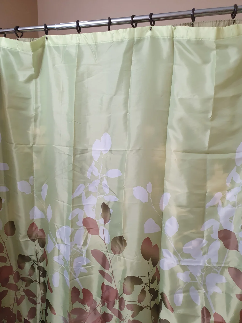 Green Botanical Shower Curtain - Unbranded